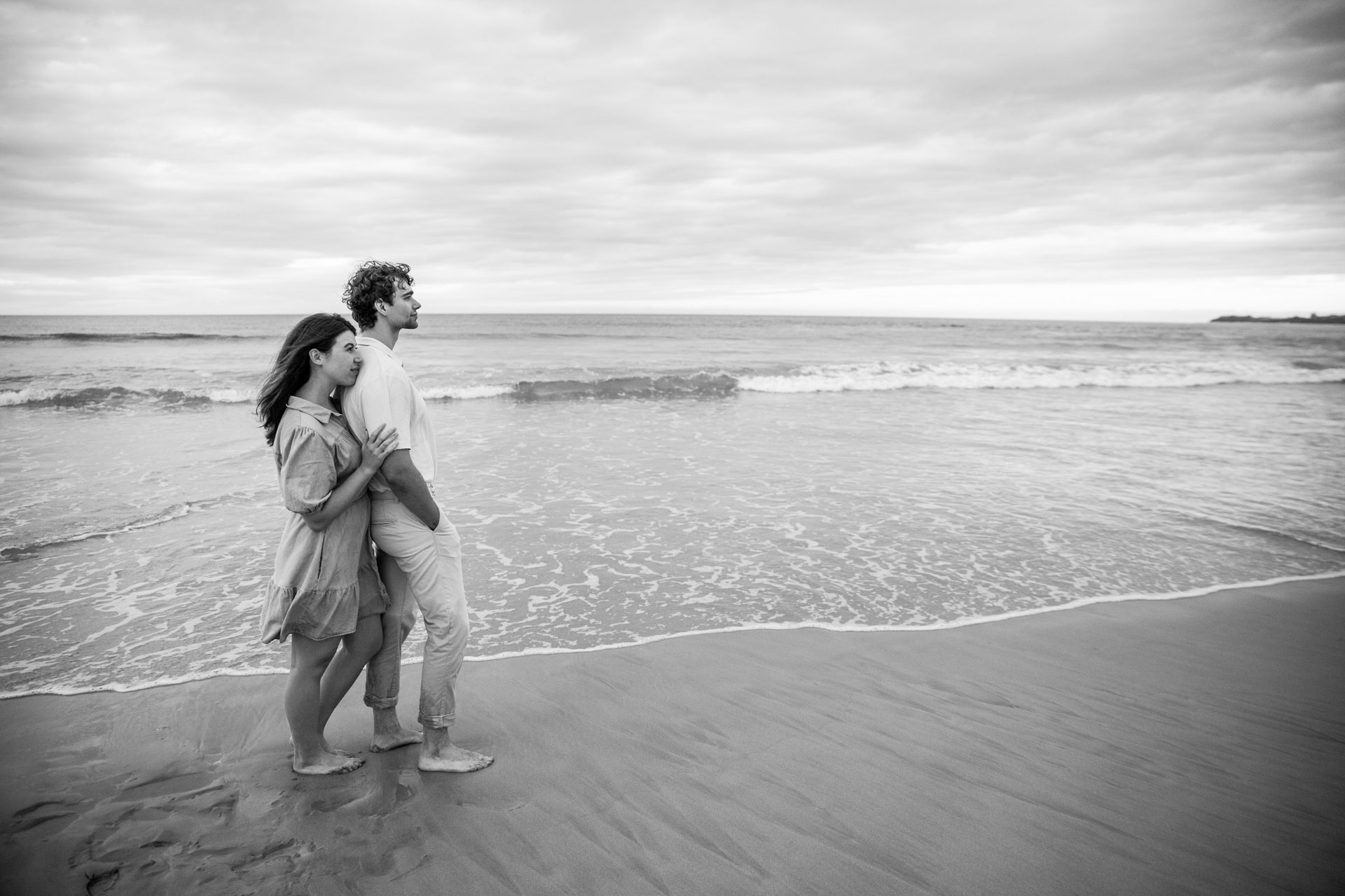 Couple Photograph at the beach in Jeffreys Bay